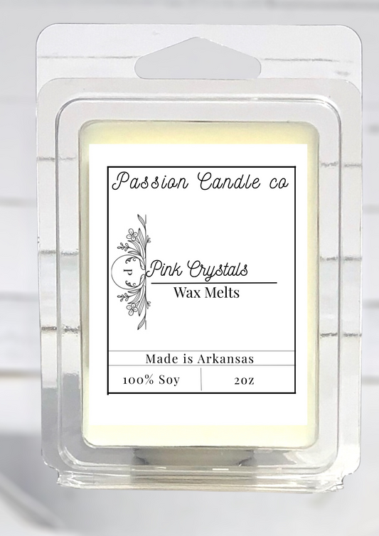 Pink Crystals Wax Melts