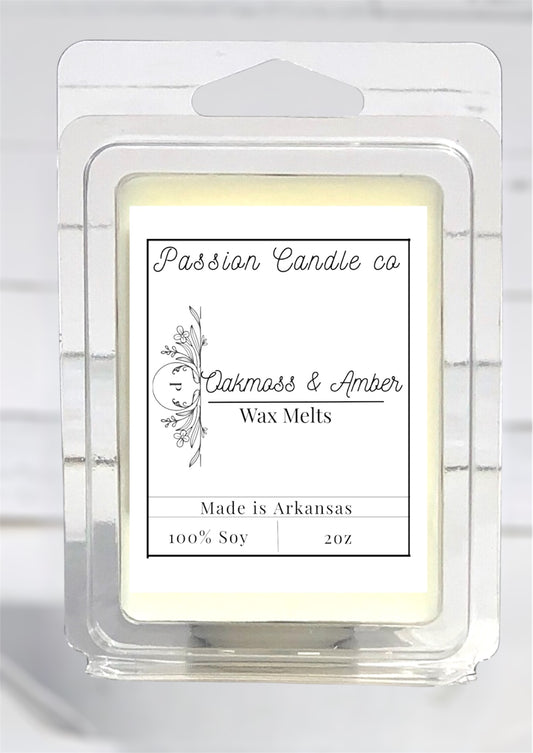 Oakmoss and Amber Wax melts